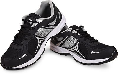 

uwok Trendy Walking Shoes For Men(Grey, Dark grey