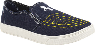 

Shoefly Blue-721 Loafers For Men(Blue