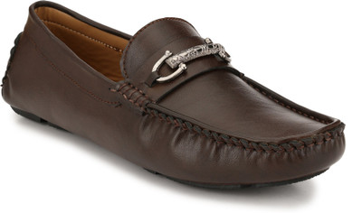

Knoos TOSSEL Driving Shoes For Men(Brown