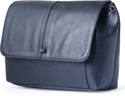 

Italian Sheer Women Formal Blue Genuine Leather Satchel