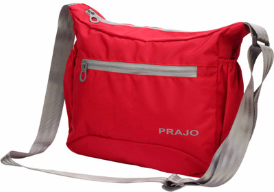 

prajo Men & Women Casual Maroon Polyester Sling Bag