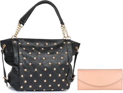

Lychee Bags Girls Casual Black, Pink PU Shoulder Bag