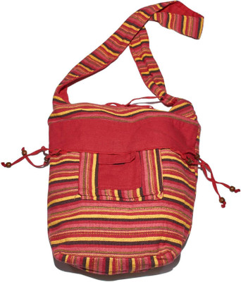 

Vincraft Women Casual Multicolor Cotton Hand-held Bag