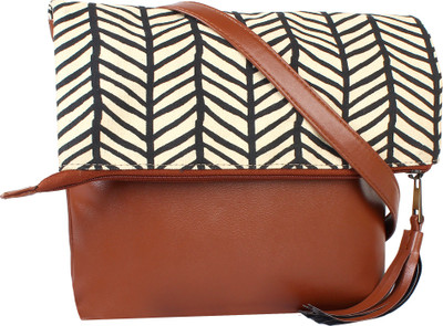 Lychee Bags Girls Casual Grey, Black, Maroon Canvas Sling Bag, Black;grey;maroon