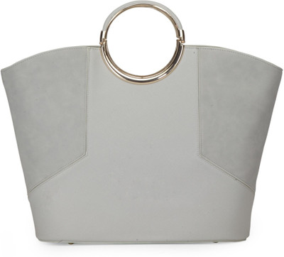 

LONDON RAG Women Casual Grey PU Hand-held Bag