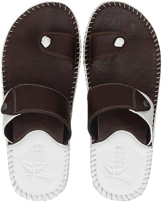 

Kraasa Slippers, Brown::white