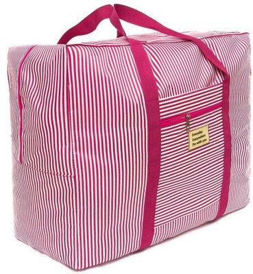 

Swarish Portable Folding Travel Waterproof Storage Hand Bag Can Tape Trolley Luggage (Multicolor) Small Travel Bag(Multicolor)