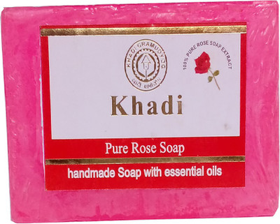 

khadikhazana pure rose soap 125grams(125 g)