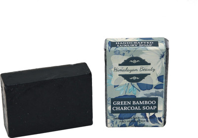 

Himalayan Beauty HANDMADE GREEN BAMBOO CHARCOAL SOAP WITH SEDARWOOD OIL AND VITAMIN E(100 g)