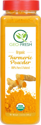 

Geo-Fresh Geo Fresh Organic Turmeric powder 500g - USDA Certified(500)