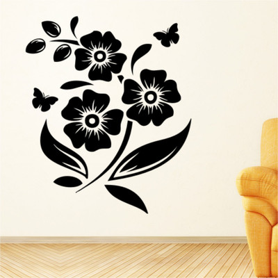 

SN Graphics  PVC Vinyl Sticker(Pack of 1, Black