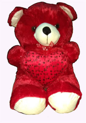 ATTRACTIVE 3 Feet Cute Red Teddy Bear - 90 cm(Red)