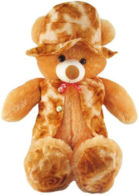 

ATTRACTIVE Cute Brown Jacket Teddy Bear 2 Feet - 60 cm(Brown)