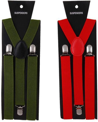 

Asraw Y- Back Suspenders for Men(Multicolor)
