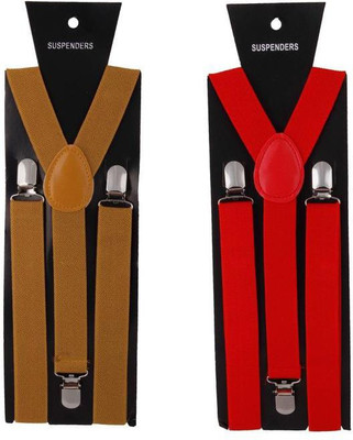 

Asraw Y- Back Suspenders for Men(Multicolor)