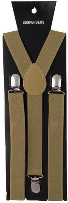 Asraw Y- Back Suspenders for Men(Brown)