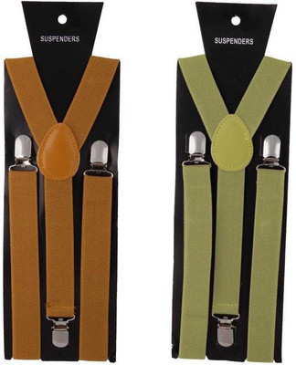 

Asraw Y- Back Suspenders for Men(Multicolor)