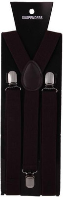 

Asraw Y- Back Suspenders for Men(Brown)