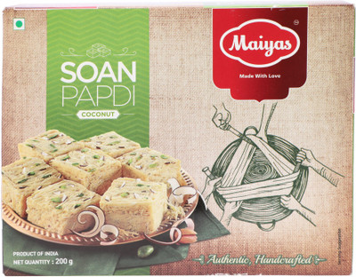 

Maiyas Soan Papdi Coconut(200 g, Box)