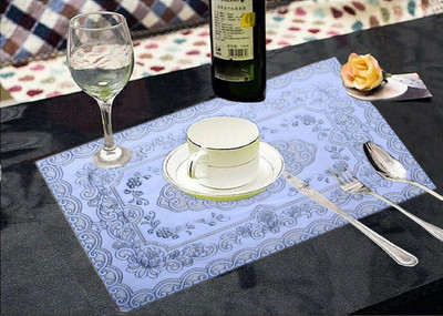 KUBER INDUSTRIES Rectangular Pack of 6 Table Placemat(Multicolor, Plastic)