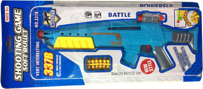 

Assemble Shooting Game Soft Bullet Gun for kids-Multicolor(Multicolor)