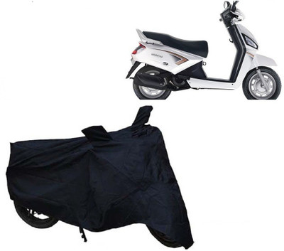 Autocraft Two Wheeler Cover for Mahindra(Black)