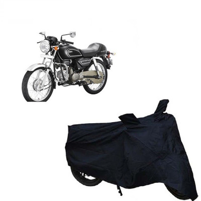 Auto Age Two Wheeler Cover for Hero(Splendor Pro Classic, Black)