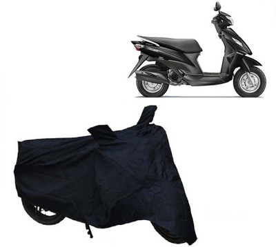Autocraft Two Wheeler Cover for Suzuki(Black)