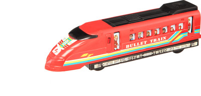 

shinsei Pull Back Bullet Train |Railway|Miniature Scaled Models Red Colour(Multicolor)