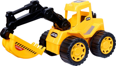 Beston Friction Powered Heavy Duty JCB Toy ( No Batteries Required )(Multicolor)