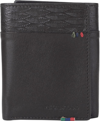 

Peter England Men Brown Genuine Leather Wallet(6 Card Slots)
