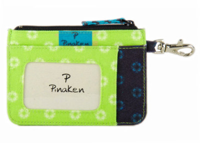

pinaken Women Multicolor Canvas Wallet(4 Card Slots), Sea green