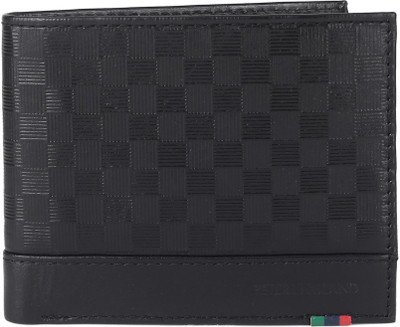 

Peter England Men Casual Black Genuine Leather Wallet(4 Card Slots)