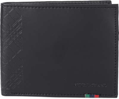 

Peter England Men Black Genuine Leather Wallet(4 Card Slots)