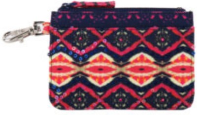 

pinaken Women Multicolor Canvas Wallet(4 Card Slots), Off-white