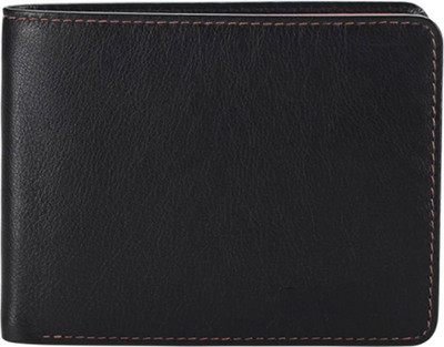 

trendsetz Men Black Artificial Leather Wallet(3 Card Slots)