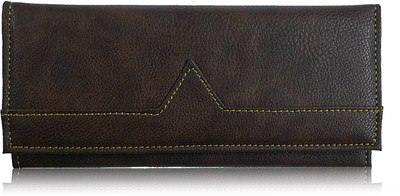 

SN LOUIS Women Casual Black Artificial Leather Wallet(5 Card Slots), Brown