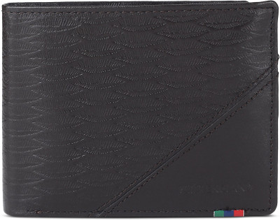 

Peter England Men Formal Blue Genuine Leather Wallet(6 Card Slots), Brown