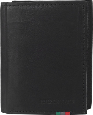 

Peter England Men Casual Multicolor Genuine Leather Wallet(9 Card Slots), Black