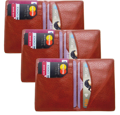 

Poland Boys Tan Artificial Leather Card Holder(5 Card Slots)