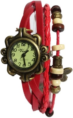 Awiser Red Rakhi Fashion Bracelet Watch  - For Girls   Watches  (Awiser)