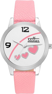 monax MW501 Fabulous White Dial Watch  - For Women   Watches  (Monax)