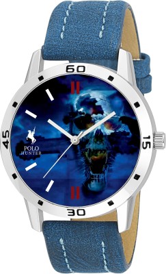 POLO HUNTER 42- Blue Ghost Rider Elegant Watch  - For Men   Watches  (Polo Hunter)