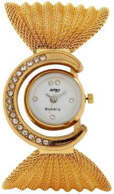 Apro Diamond and gold color Wrist Watch for party wedding Watch  - For Women   Watches  (Apro)