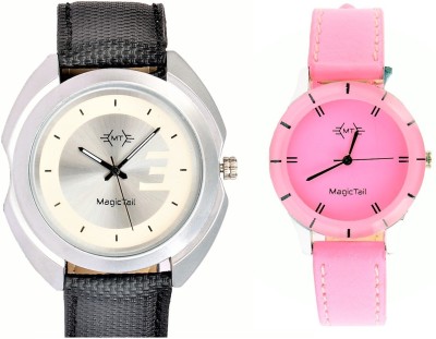 MagicTail Combo Wrist Watch For Men And Women MTW013/020 Watch - For Men & Women MT COMBO Watch  - For Men & Women   Watches  (MagicTail)