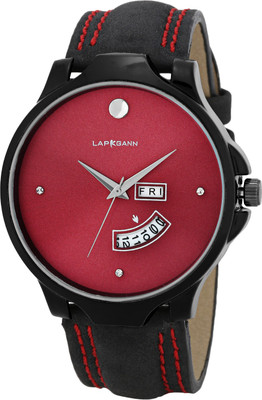 View Lapkgann couture R.C.R.F.C 01 Day & Date Red Diamond Hybrid Watch  - For Boys Wrist Watches Price Online(lapkgann couture)