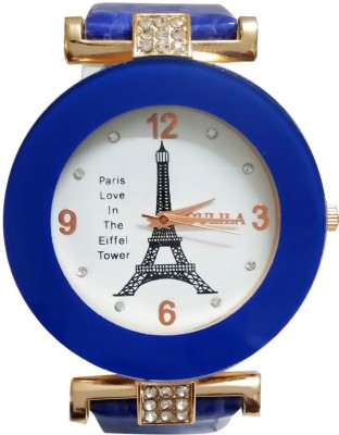 Awiser Blue Paris Daimond Look Fashion Sport Watch  - For Girls   Watches  (Awiser)