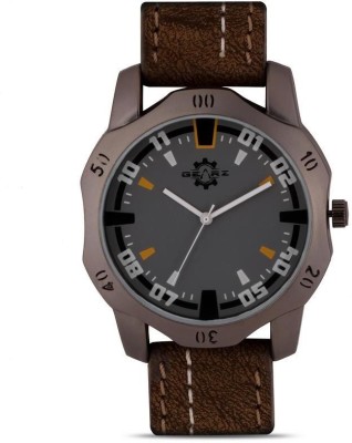 GEARZ Antique finish case & grey Dial Standard Watch  - For Men   Watches  (GEARZ)