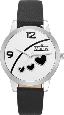 Monax MW506 Fabulous White Dial Watch  - For Women   Watches  (Monax)