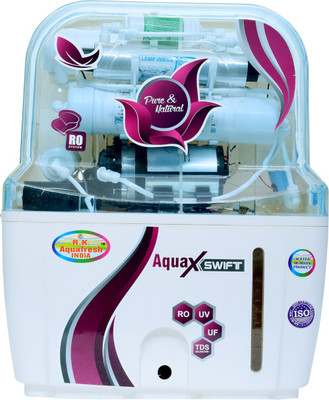 

Rk Aquafresh India ZX14STAGE 12 L RO + UV + UF Water Purifier(White)